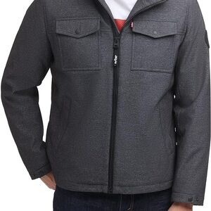 Levi's Charcoal Gray Sherpa Jacket